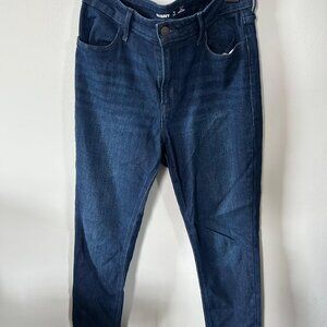 Dark Wash High Waisted Skinny Jeans